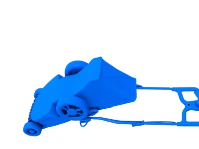 Lawn mower -  Electric lawn mower  3D print model