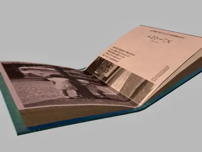 2-type of Books Set Free low-poly 3D model