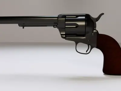 Colt Single Action Army Peacemaker 3D model