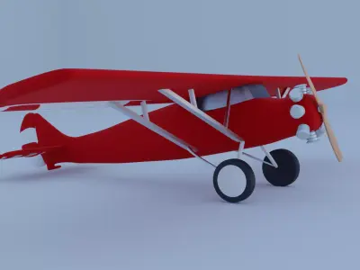 toy airplane  3D model