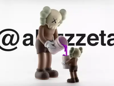 Kaws Bad Influence Lean on Me for Print 3D print model