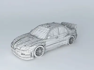 Subaru Impreza GD WRC 2006 Free 3D model