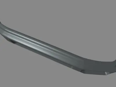 Front Bumper Mercedes Benz AMG G 63 Low-poly 3D model