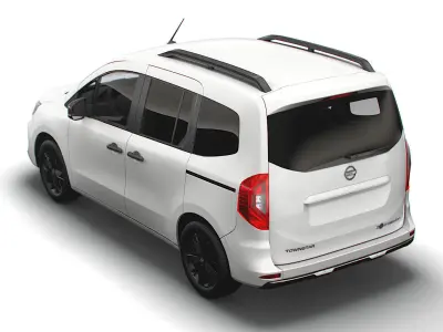 Nissan Townstar Combi EV 2022 3D model