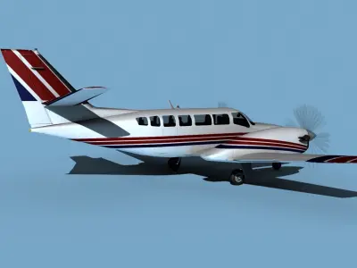Cessna F406 Caravan II V04 3D model
