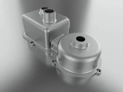 Gearbox cover Free 3D model