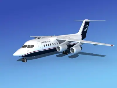 BAe 146-200 Presidential 3D model
