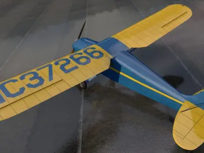 Interstate Cadet 3D model