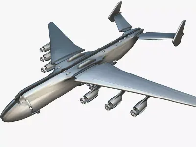 Antonov An-225 Mriya - 3D Printable Model 3D print model