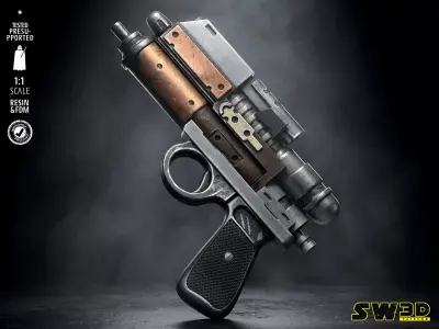 STAR WARS Hera Blaster 3D print model