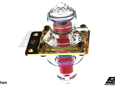 CGPdesign academyAutomatic release pressure valve- design by ... Free 3D model