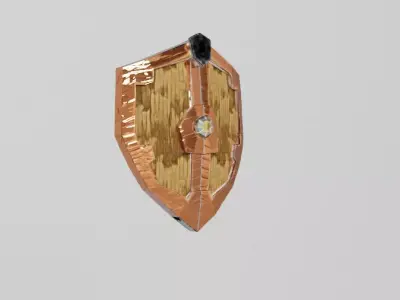 Shield 3d 3D model
