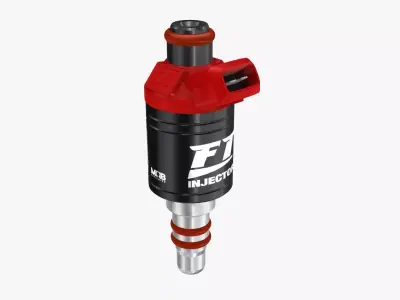 FuelTech Injector 720lb Low-poly 3D model