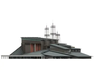 Vasa Museum - 3D Building Models 3D model