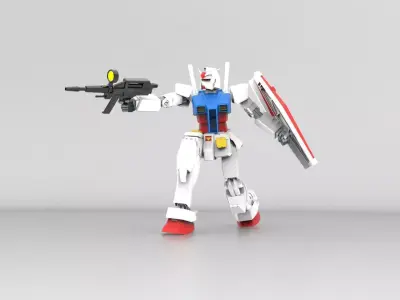 GUNDAM RX-78-2 3D model