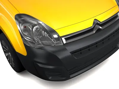 Citroen Berlingo Van L1 2slidedoors 2017 3D model