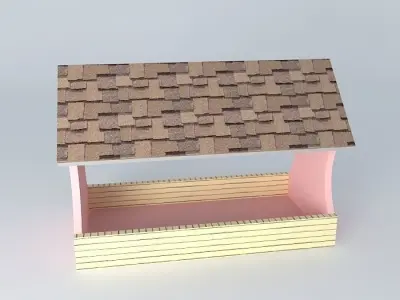 Bird Feeder Free 3D model