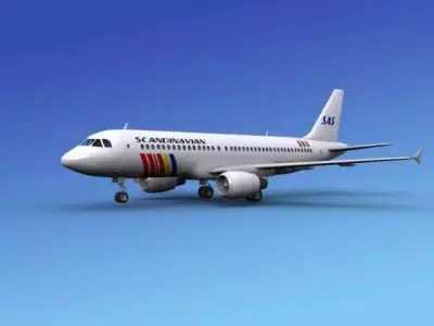 Airbus A320 SAS 3D model
