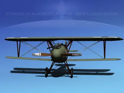 Albatross D III Fighter V16 3D model