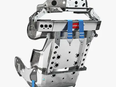 kirkey containment racing seat 3D model