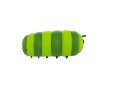 Character204 Caterpillar 3D model