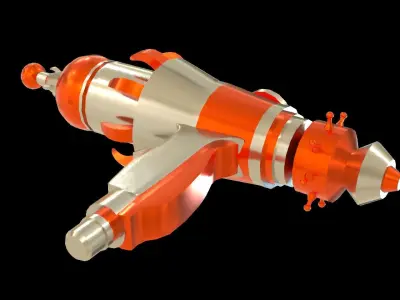 Alien Raygun 3D model