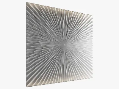 wave wall 8 3D model