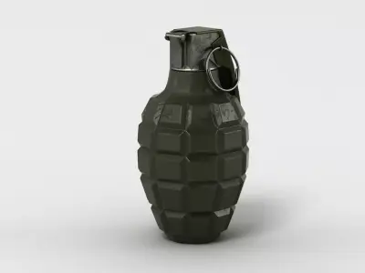 Hand Grenade 2 3D model
