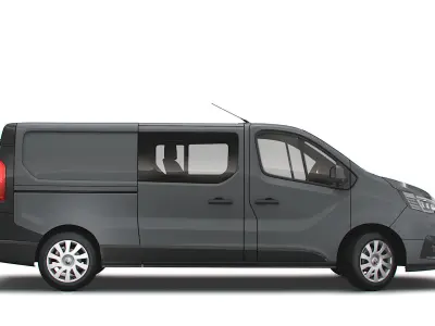 Renault Trafic Combi LWB 2021 3D model