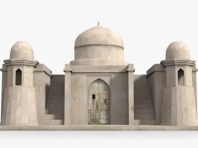 Arab xx15 Low-poly 3D model