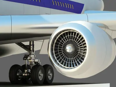 3D model of Airplane  Lockheed L-1011 TriStar 3D model