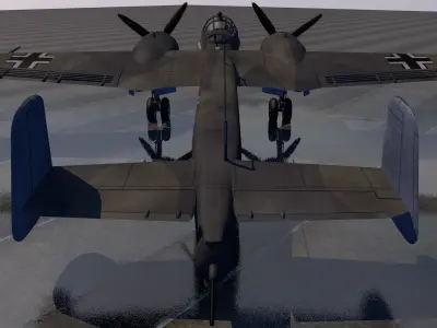 Junkers Ju-288C 3D model