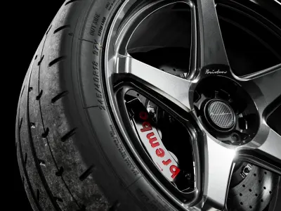 Yokohama Advan A052 245 40 R18 3D model