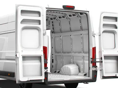 RAM Promaster Van L4H3 HQ Interior 2023 3D model