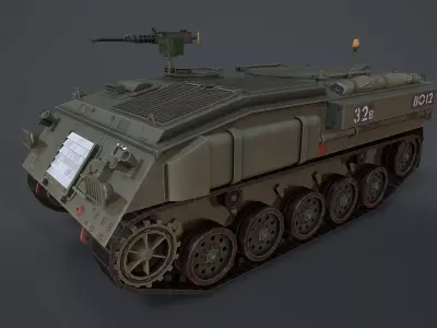 FV432 APC Low-poly 3D model