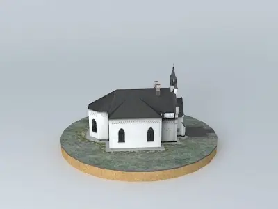 Riga Lutheran Church &amp;quot;Rigas Christ Evangelical Lutheran ... Free 3D model