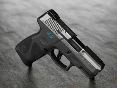 Taurus G2 Millennium PT111 Low-poly 3D model