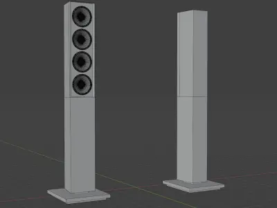 SUBWOOFER SPEAKER 3D MODEL 3D model purchase