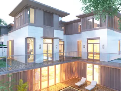 Villa Design 3D model