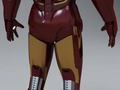 Iron Man Mark 7 3D model
