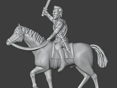 Spartacus knight 3D print model