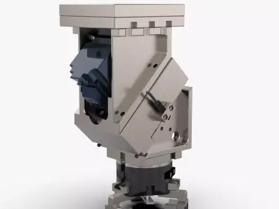 90 Degree Rotating Manipulator Arm 3D model