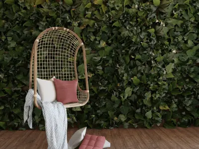 Cozy Nook 5 Blender Scene Free 3D model