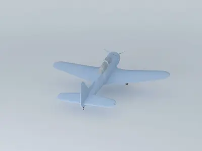 Douglas SBD Free 3D model