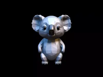3d Render The Koala  Marsupial Animal To Australia 3D model