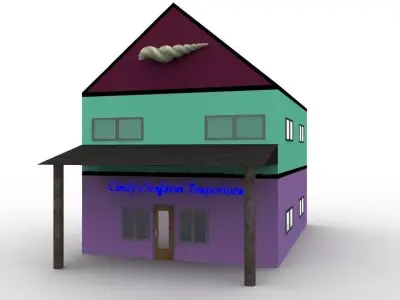  Beachside Emporium 3D model