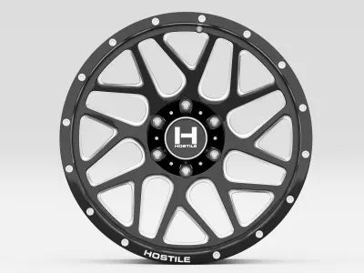 Hostile Sprocket H108 Rim 3D model