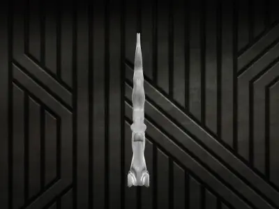 Fantasy dagger Free 3D model