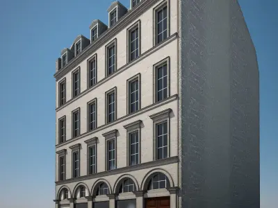 Old Building IX 3D model
