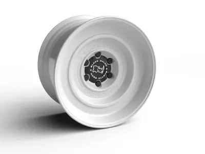 Black Rhino Solid Gloss White 3D model